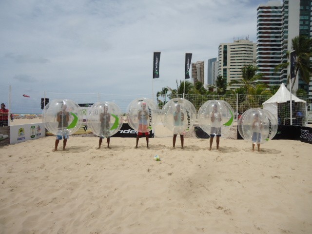 Beach Bubble Football